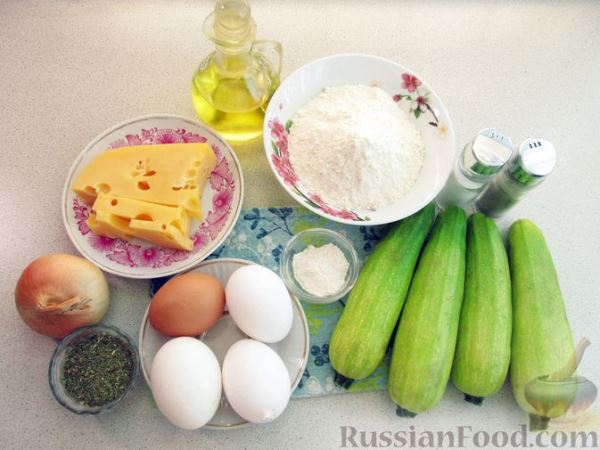 Запеканка из кабачков с сыром