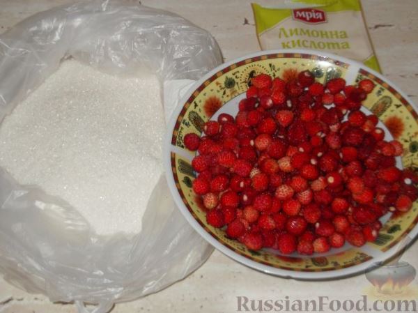 Варенье из земляники лесной